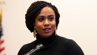 Ayanna Pressley Speaks Press Conference