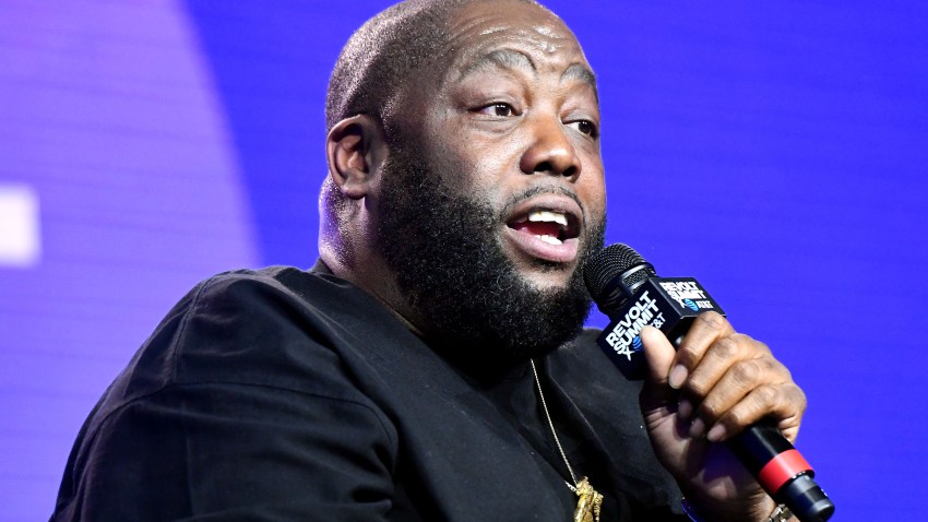 A file photo of Killer Mike from Oct. 25, 2019 in Los Angeles, California.