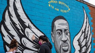 george floyd mural houston