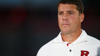 Head coach Chris Ash of the Rutgers Scarlet Knights l