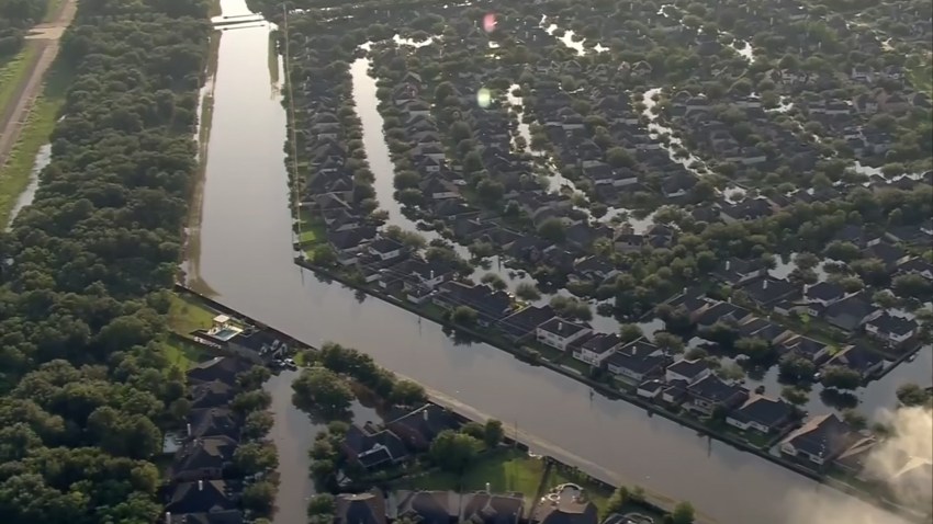 Hurricane Harvey aerial KPRC
