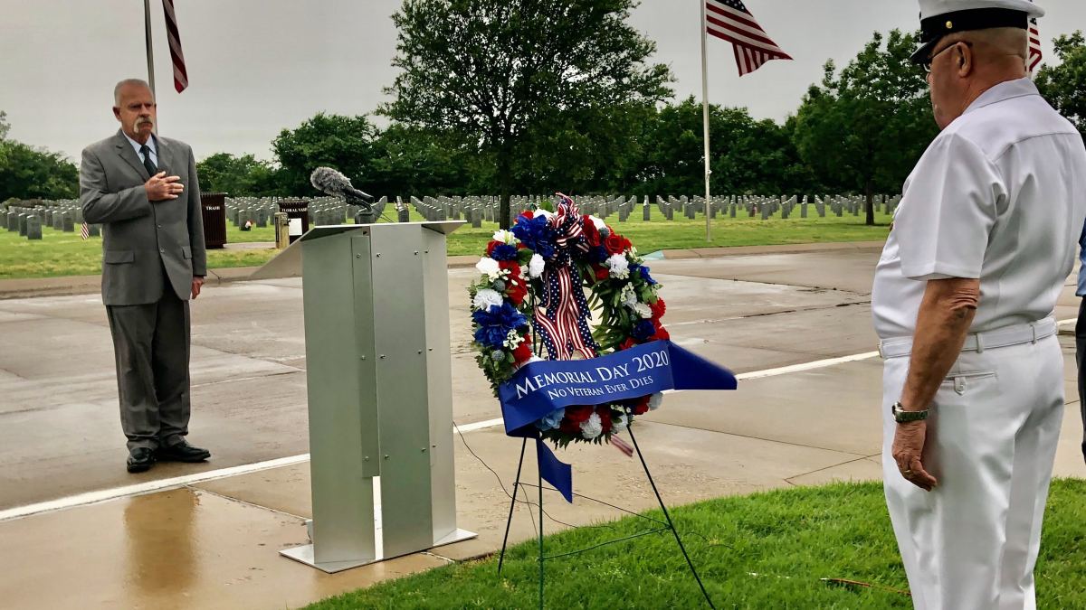 DFW National Cemetery Honors Fallen Service Members With Private
