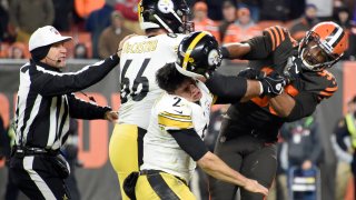 Myles Garrett Helmet Attack