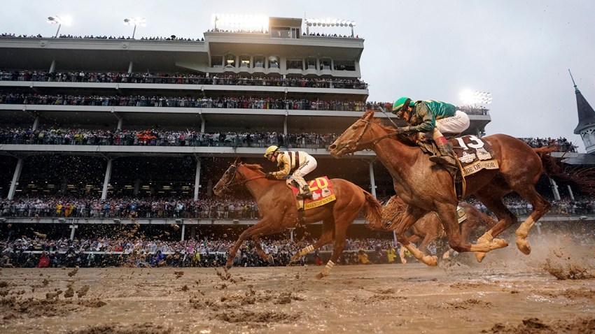 APTOPIX Kentucky Derby Horse Racing