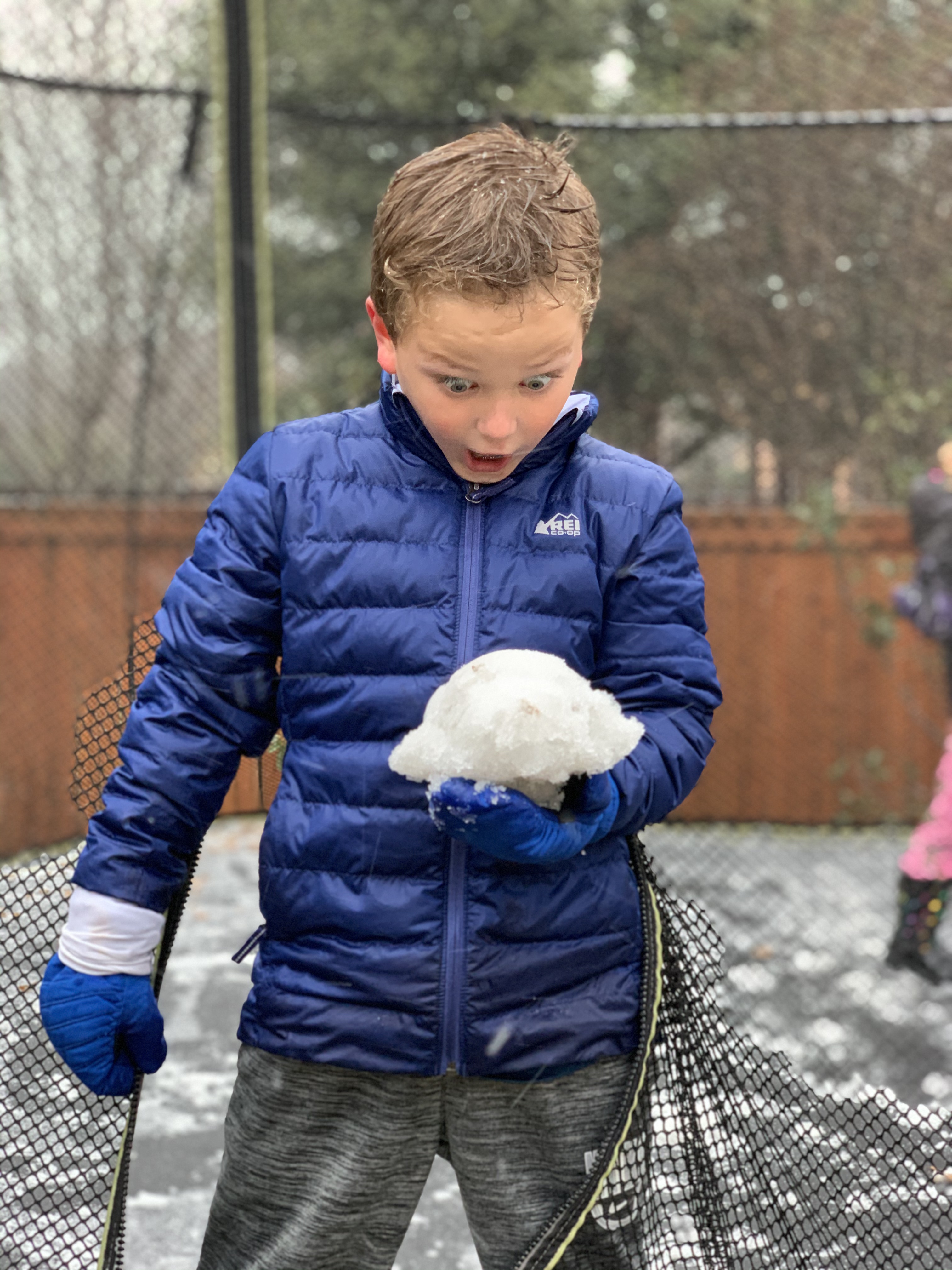 It wasn’t much, but we will take it! Today 5:28pm. Ridge Roban, he’s 9 yrs old just wanting to play in snow!
