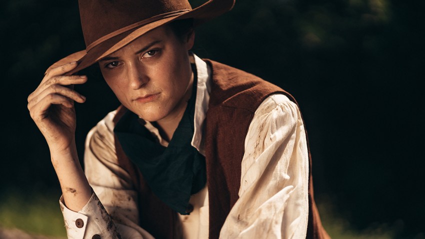 Laura Lyman Payne in THE BALLAD OF LITTLE JO at WaterTower Theatre. Photo by Evan Michael Woods3