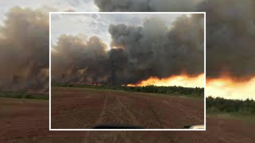 McKinney Panhandle fire fight