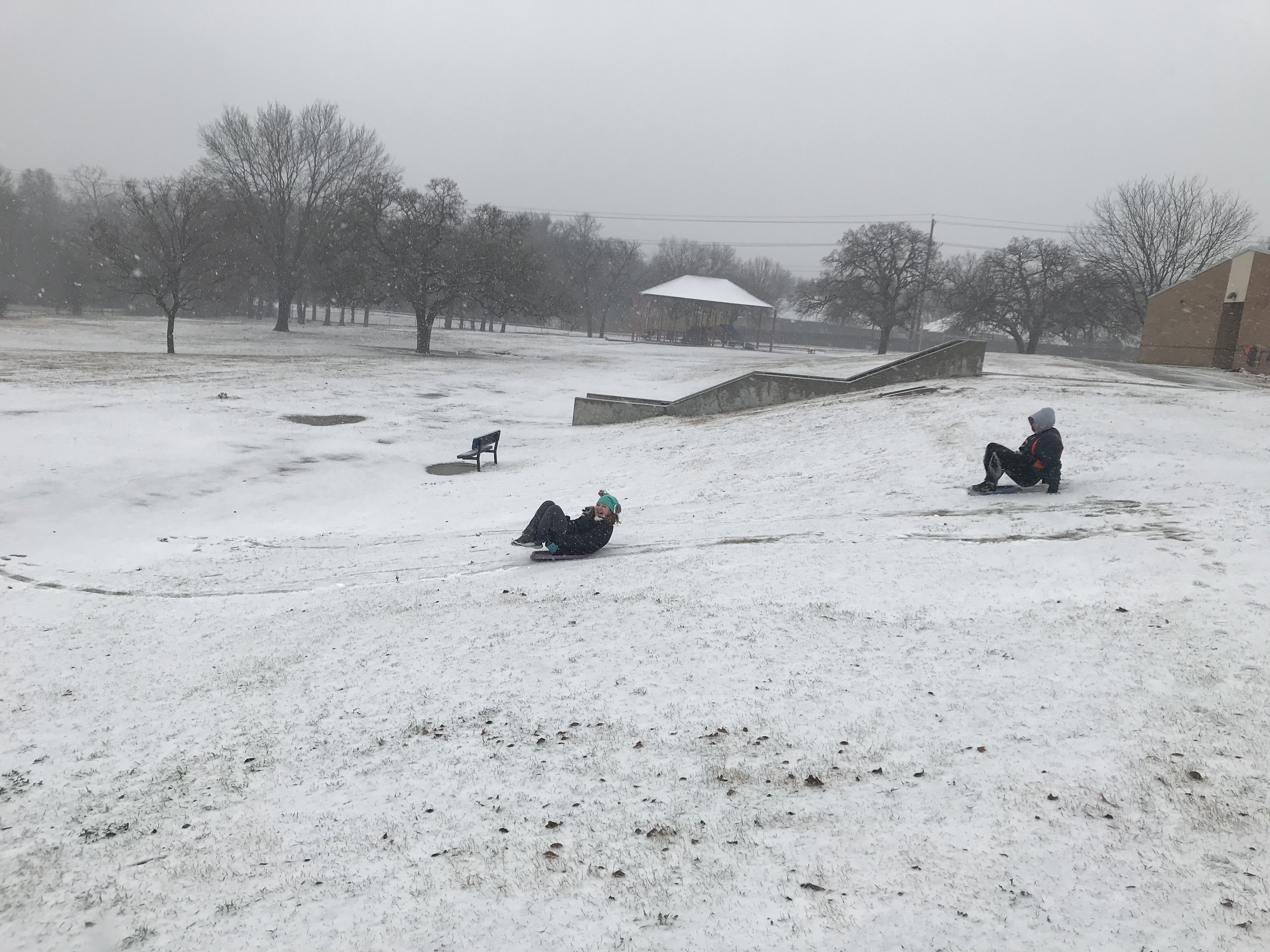 First Snow of 2020 Falls Over North Texas