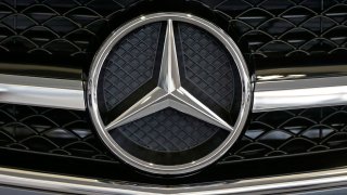 Mercedes Car Logo Generic Stock