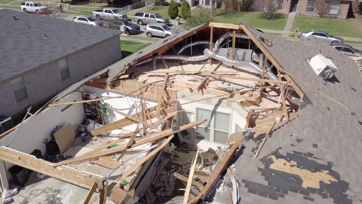 Tornado Confirmed After Several Mesquite Homes Damaged NBC 5 Dallas