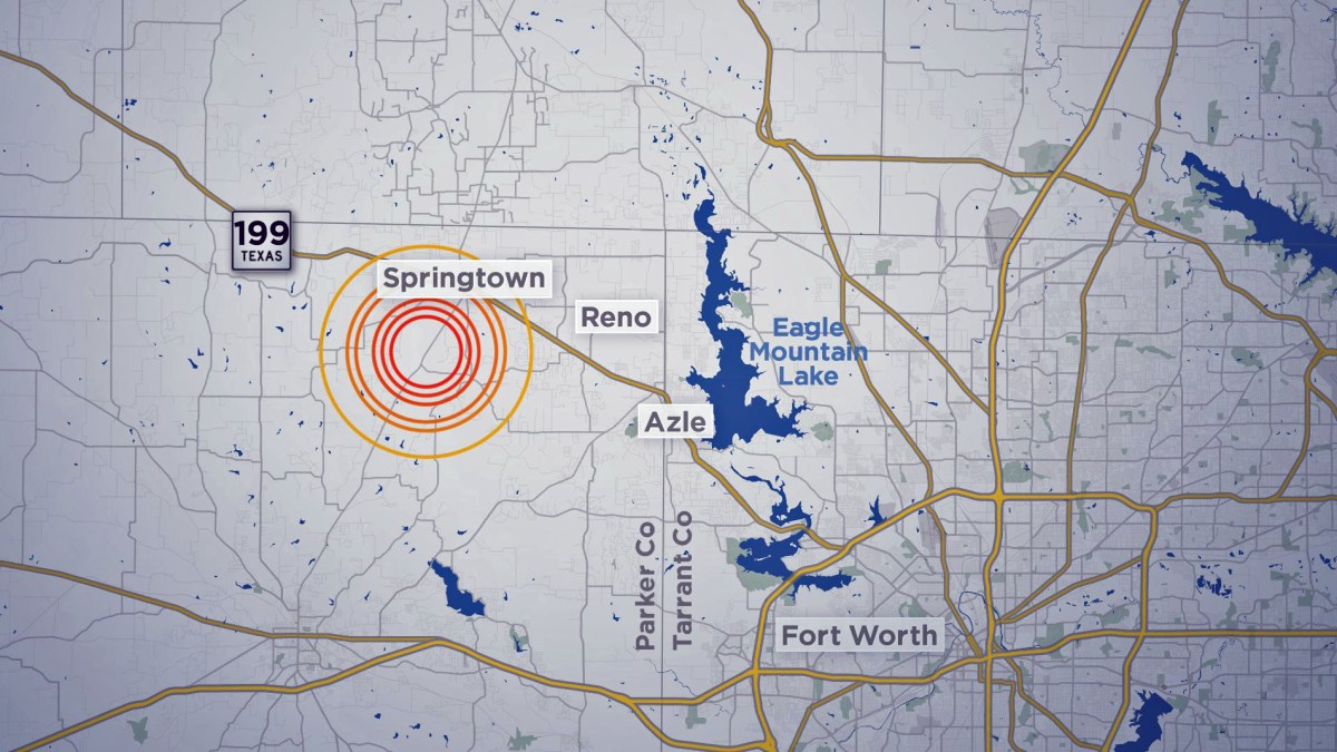 Earthquake Shakes North Texas On Saturday Nbc 5 Dallas Fort Worth
