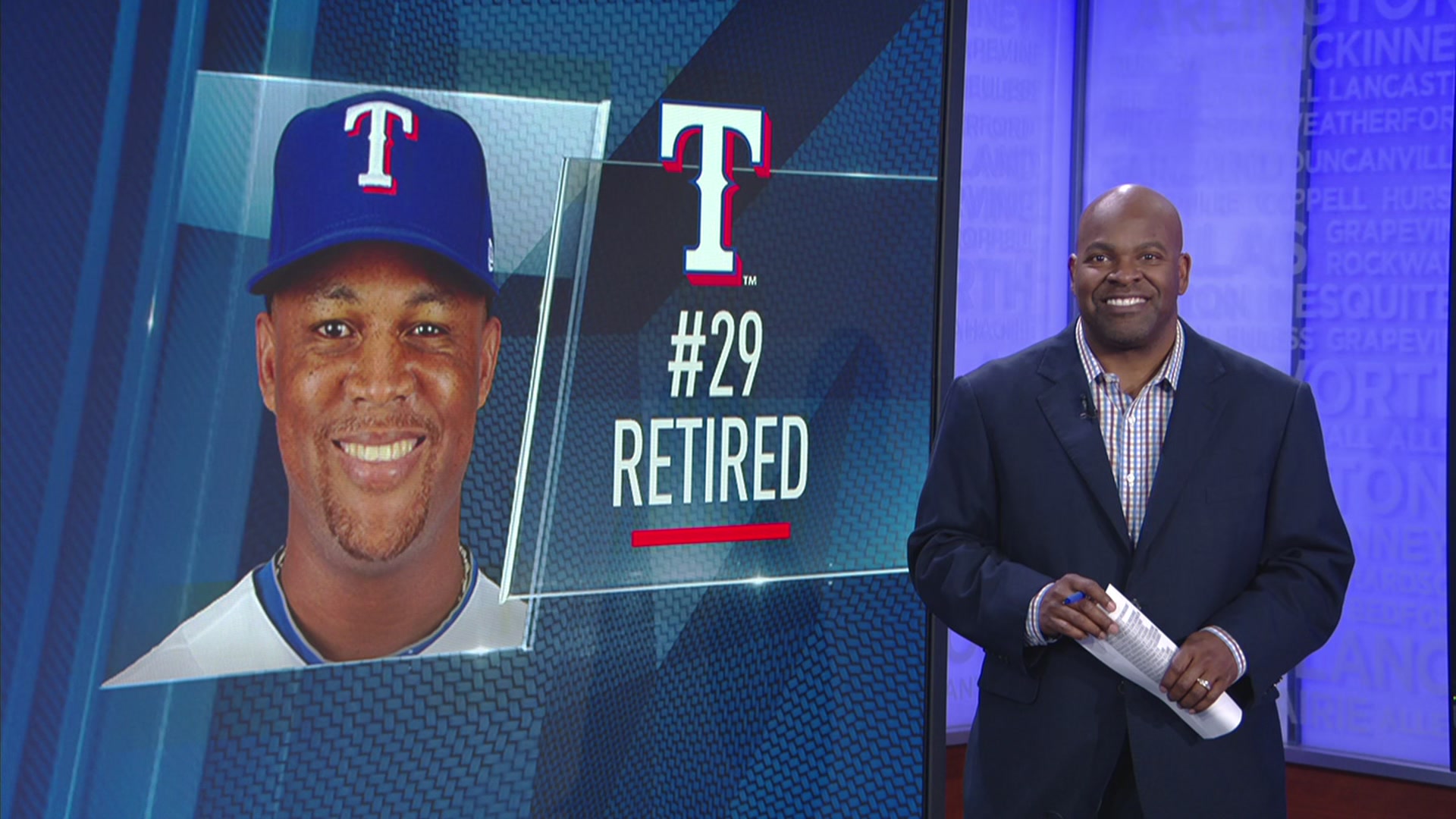 Texas Rangers retiring 29 in honor of Adrian Beltre