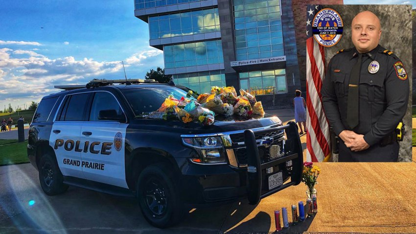 Grand Prairie Officer Struck Killed In Crash Along President George Bush Turnpike Friday Nbc 7505