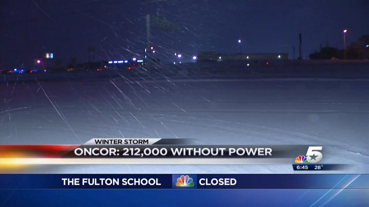 Oncor Updates Power Outage Situation NBC 5 DallasFort Worth