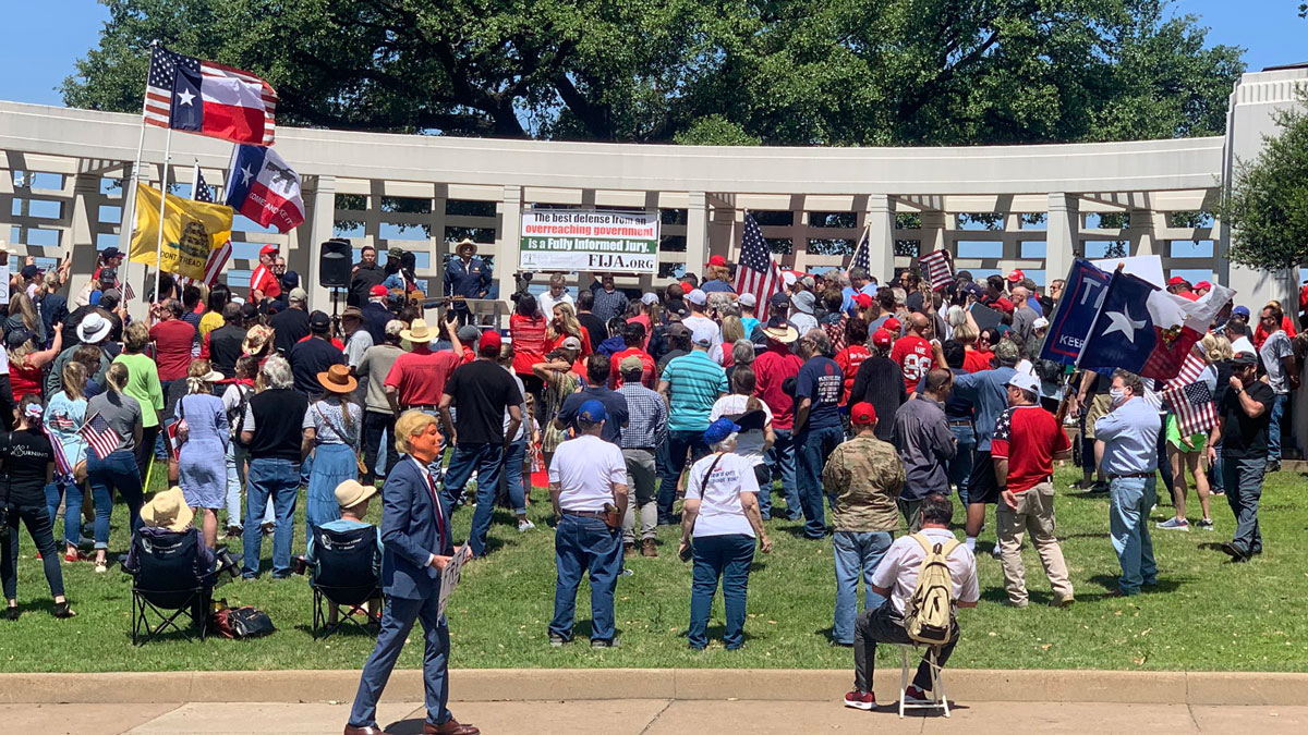 Hundreds Gather at ‘Set Texas Free’ Rally in Dallas – NBC 5 Dallas-Fort ...