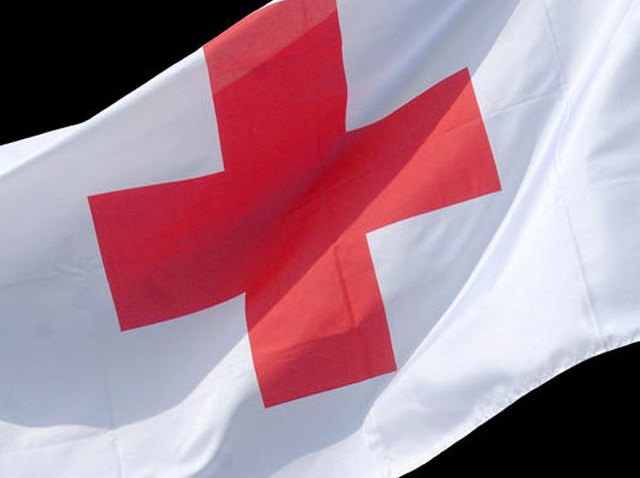 PHI red cross flag