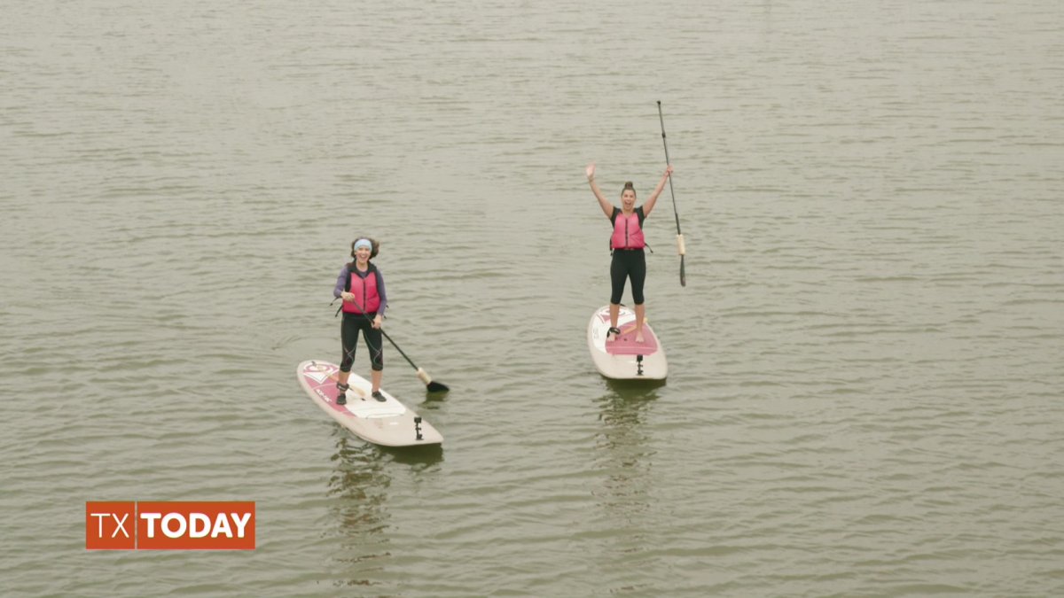 Learn the Art of StandUp Paddle Boarding NBC 5 DallasFort Worth
