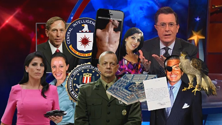 Petraeus Scandal Colbert