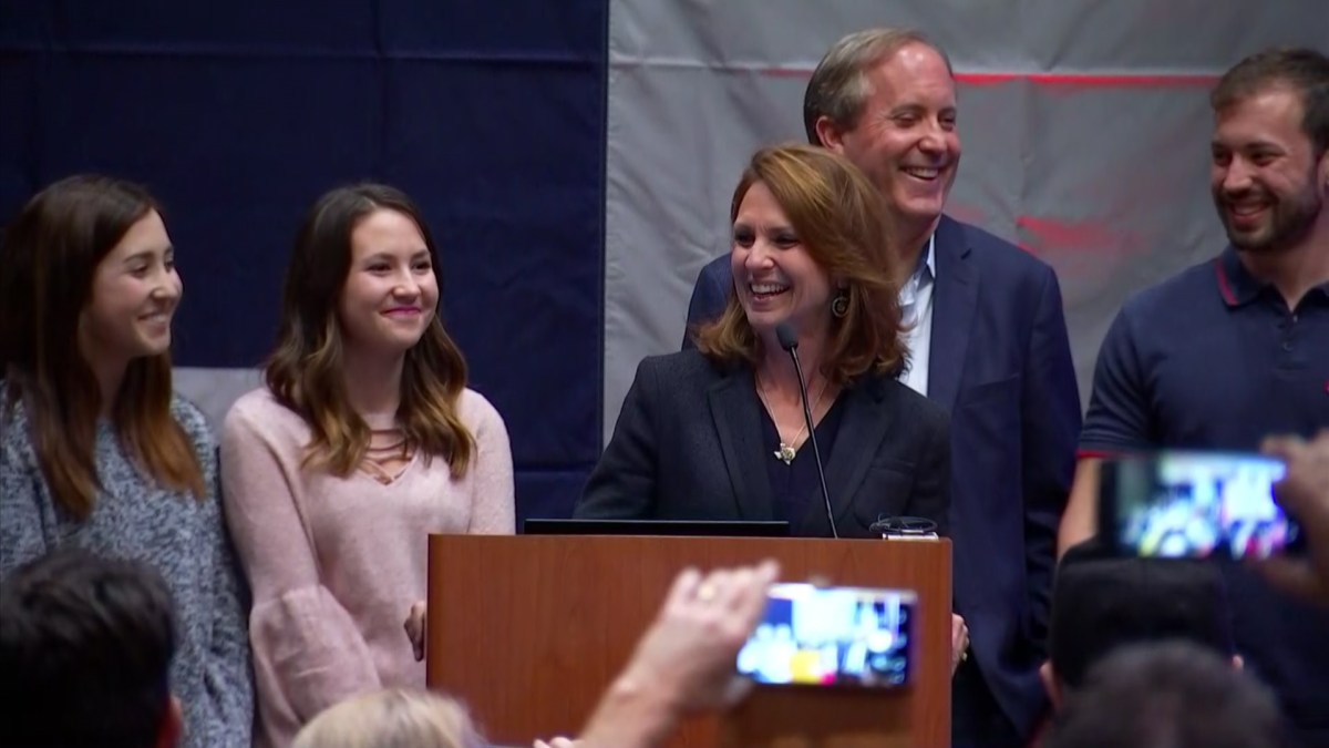 Angela Paxton Wins Texas District 8 Senate Seat, Addresses Supporters