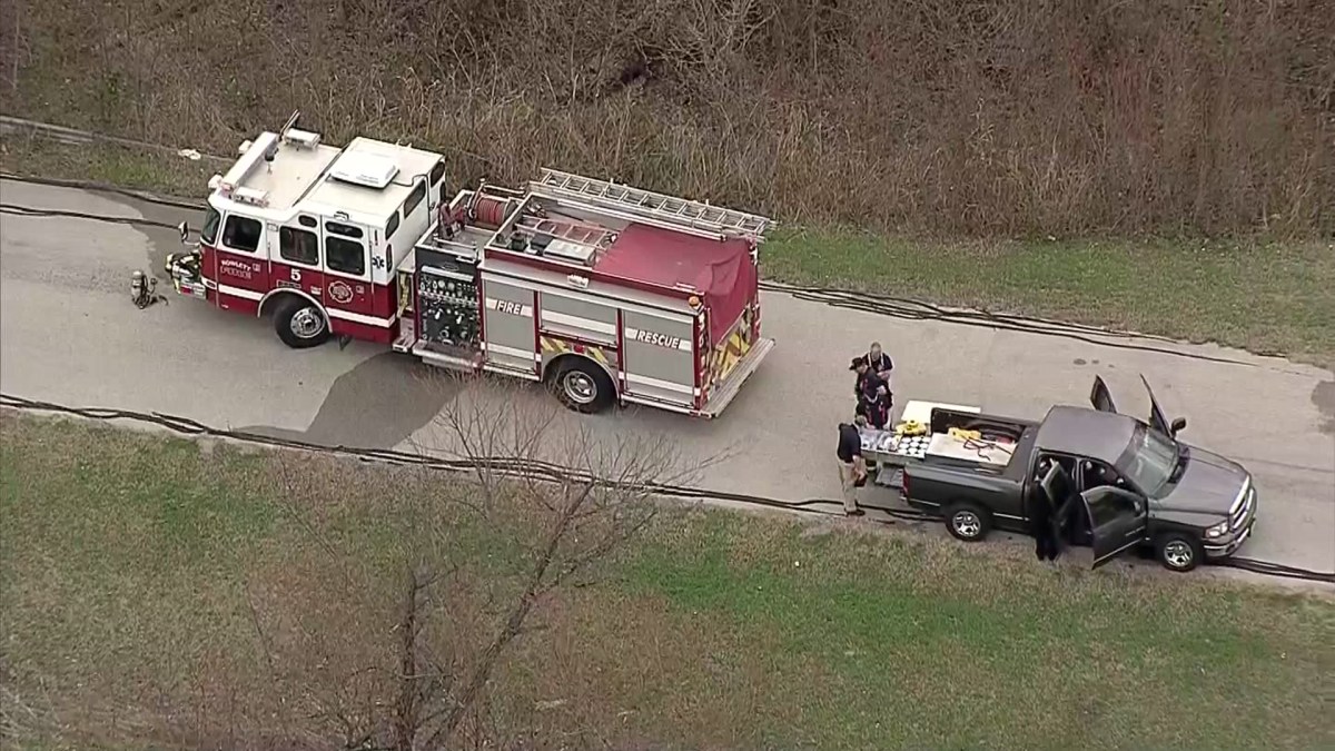 Body Found Inside Burning Vehicle in Rowlett NBC 5 DallasFort Worth