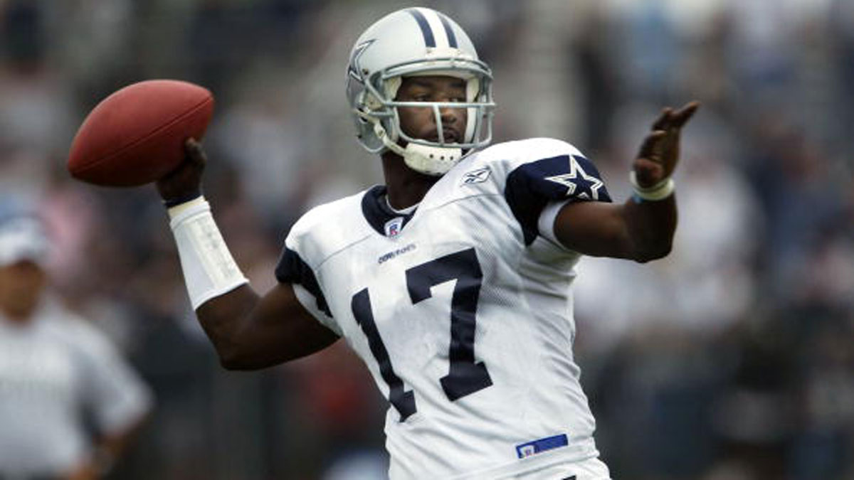 Quarterback Quincy Carter (Dallas Cowboys) American Football Herren NFL  2003 2004, New York