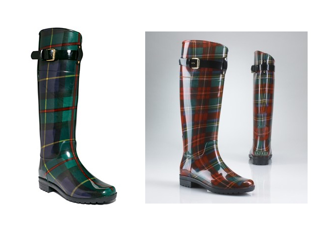 macys ralph lauren rain boots