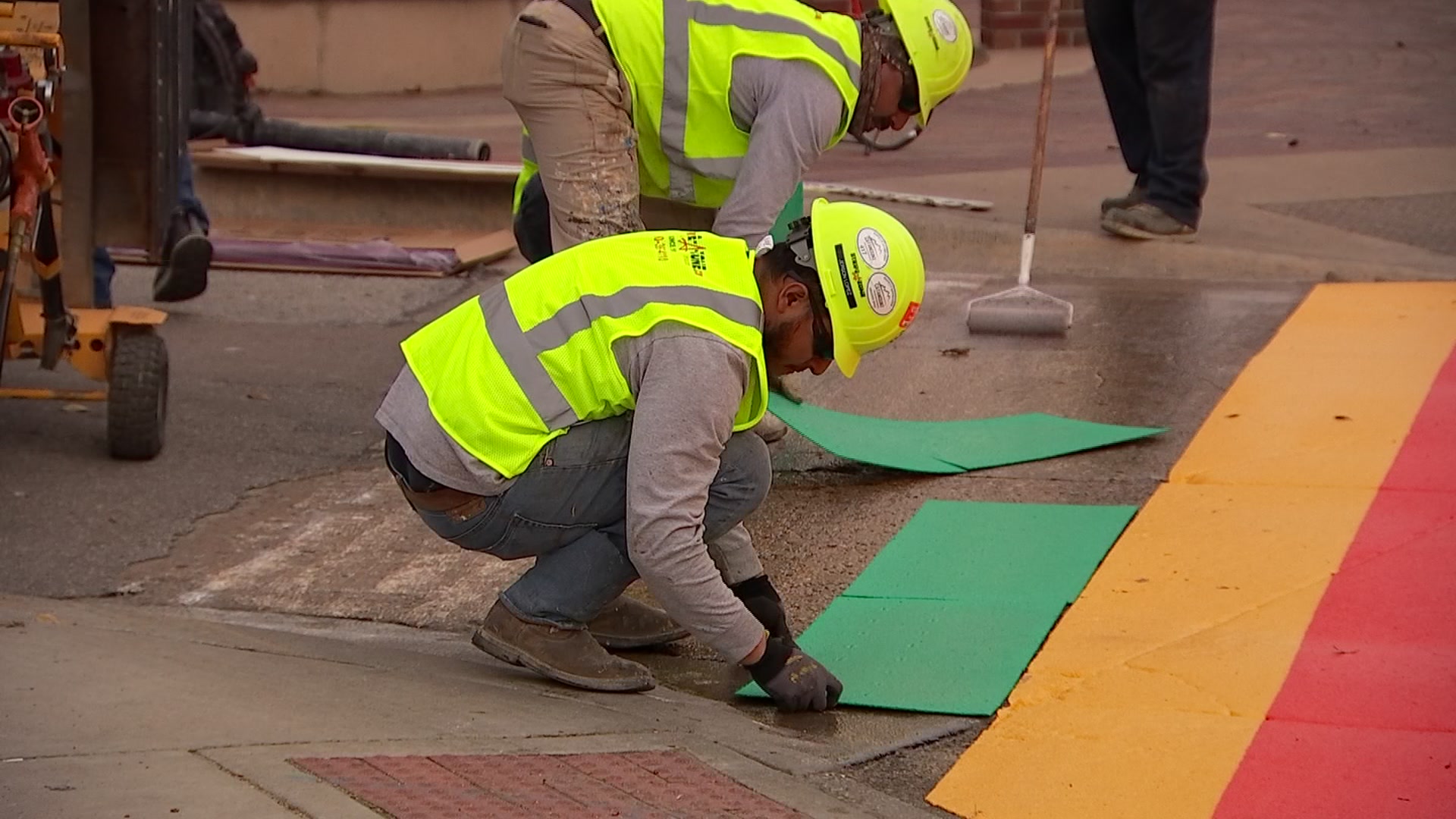 Rainbow Crosswalks Installed in Dallas – NBC 5 Dallas-Fort Worth