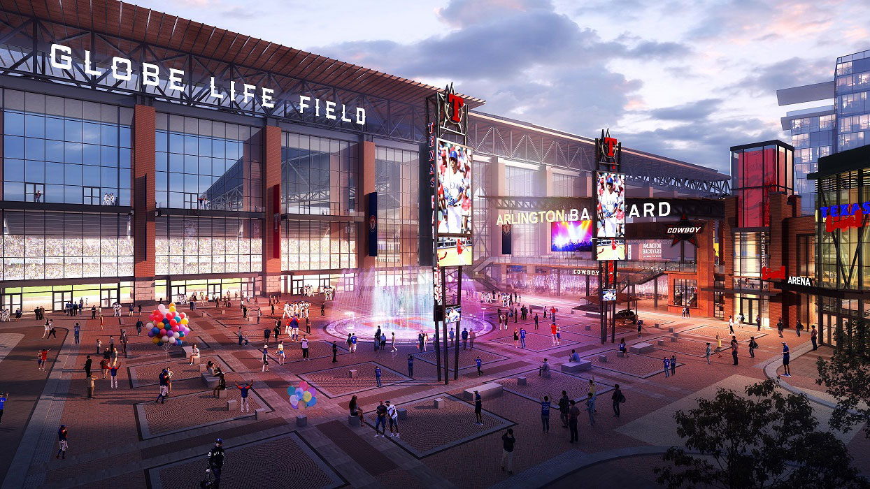 Latest Renderings of the New Globe Life Field – NBC 5 Dallas-Fort