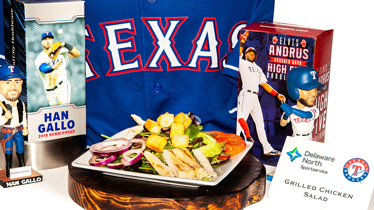 Texas Rangers Unveil New Food Items For 2020 Season
