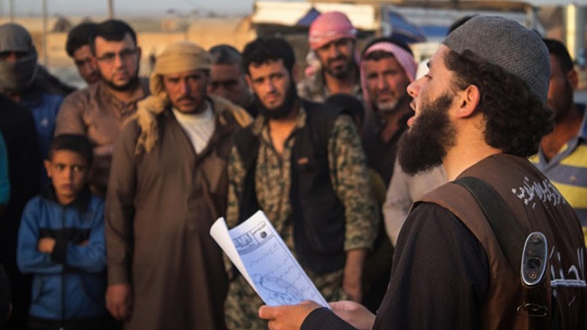 Mideast Islamic State Syrian Stronghold