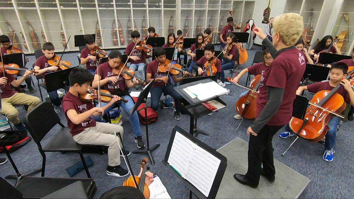 Rice Middle School Students Know Music NBC 5 DallasFort Worth