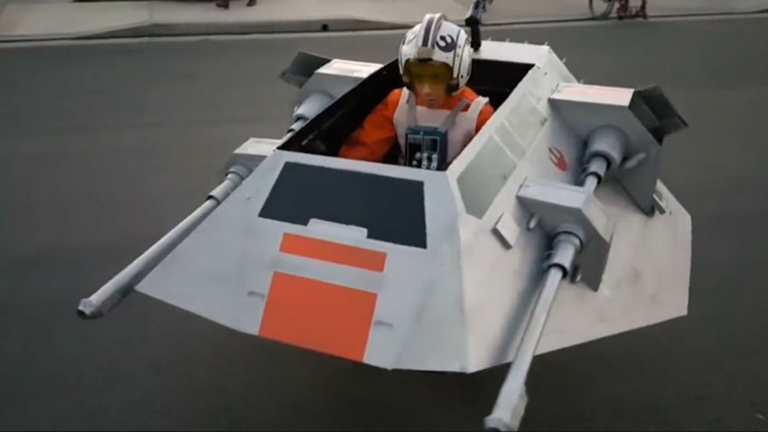 Dad Transforms Son S Wheelchair Into Star Wars Snowsder - Wheelchair Costumes Today Show Dad Transforms Son S Wheelchair Into Star Wars Snowsder - Wheelchair Costumes Today Show