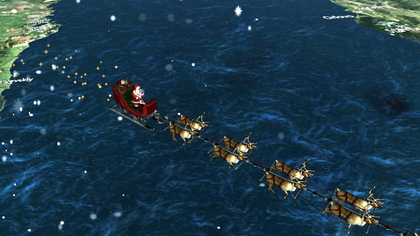 Santa Clause Tracker NORAD