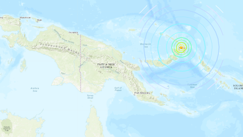 Papua New Guinea Earthquake Kokopo