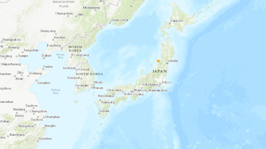 Japan Earthquake USGS