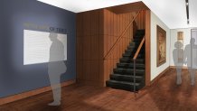 Stair - rendering by Oglesby Greene Architects