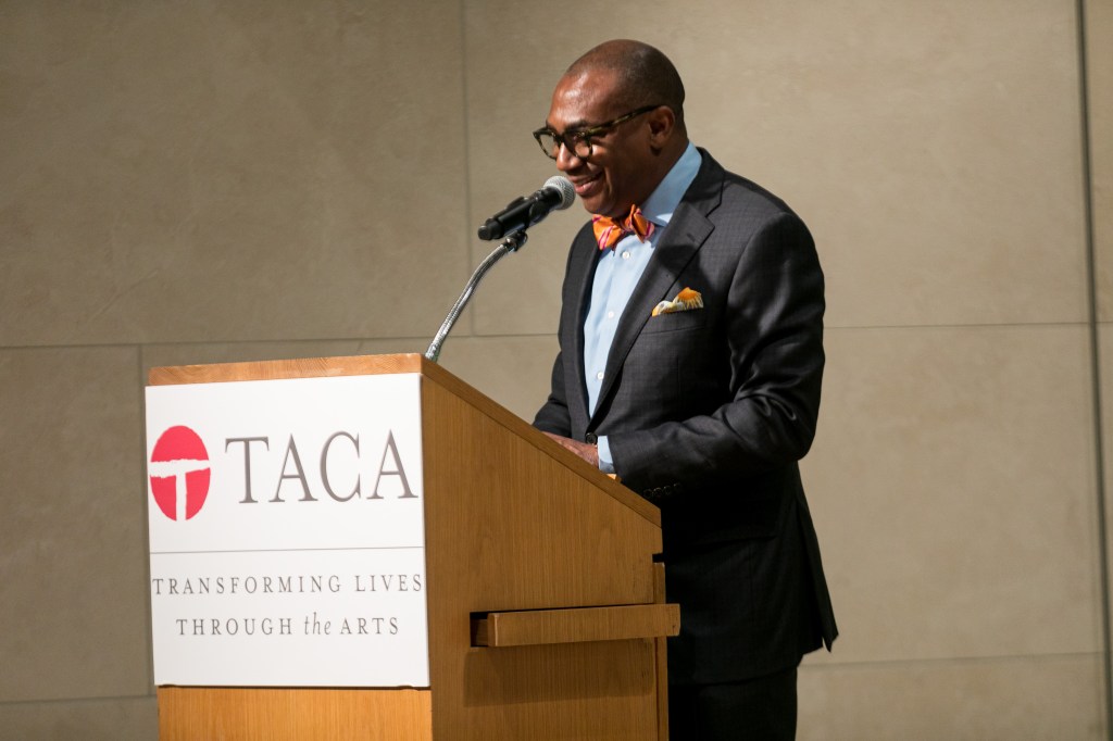 Terry Loftis giving opening remarks at 2019 TACA Perforum