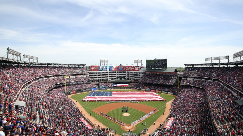 Texas Rangers Opening Day