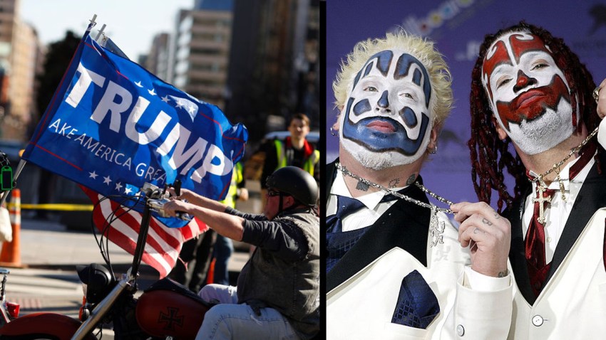 Trump Rally and Clowns