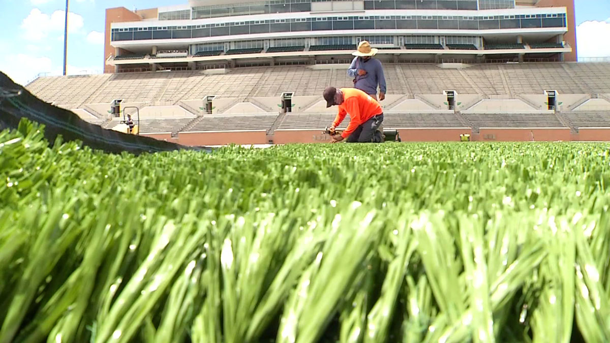 Dallas Turf Soccer Field Install Youtube