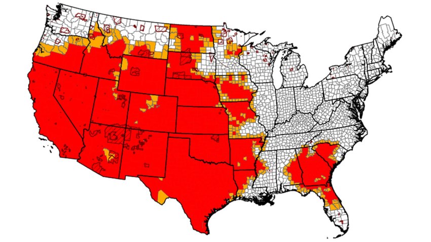 USDA-Drought-Map