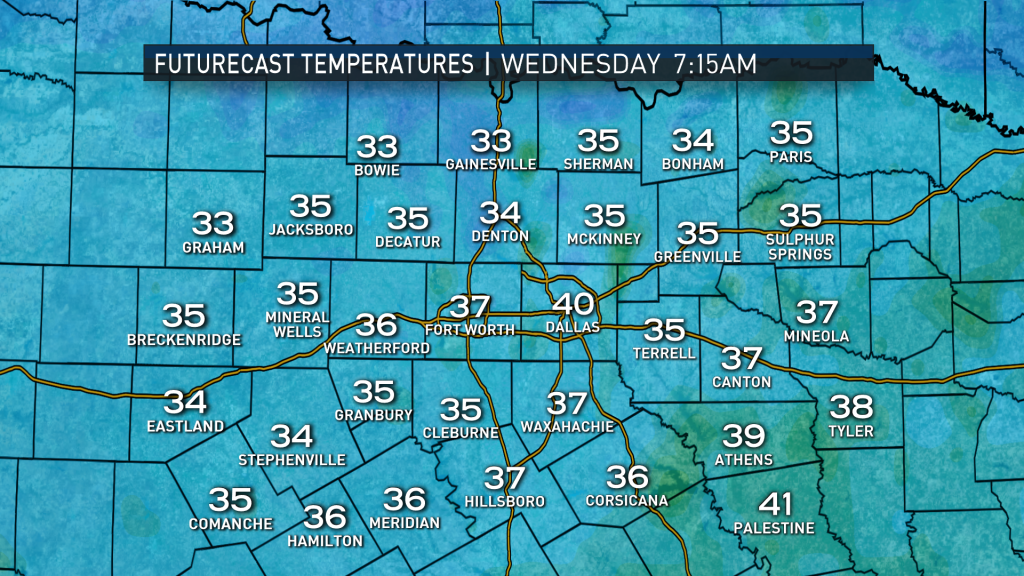 Frost Likely In Parts Of North Texas Nbc 5 Dallas Fort Worth 3517