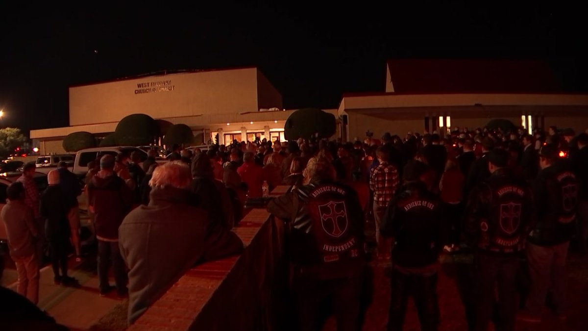 Area Ministers Organize Vigil for Church Shooting Victims NBC 5 DallasFort Worth