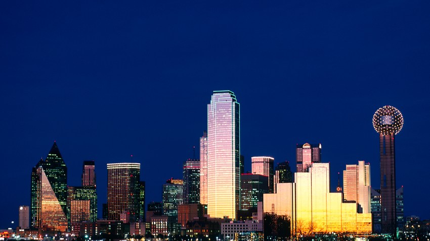 Dallas Skyline at Night