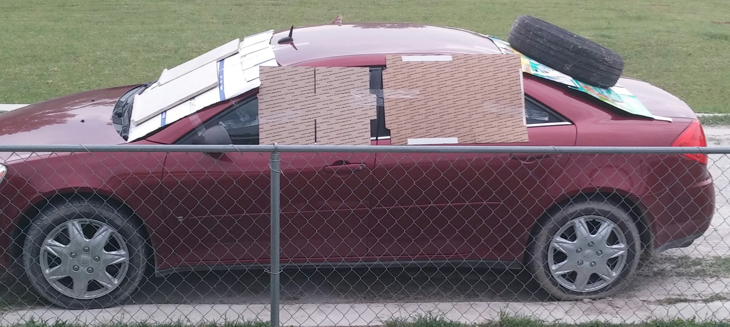 Prepared for the hail!