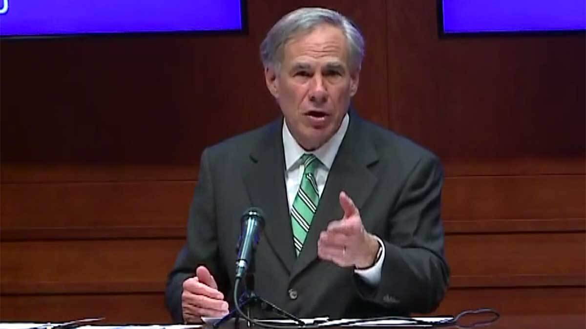 Texas Gov. Greg Abbott Says State Facing ‘Massive’ COVID19 Outbreak