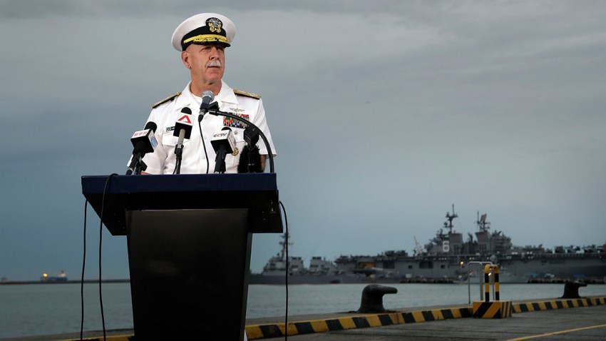 APTOPIX Singapore US Navy Ship Collision