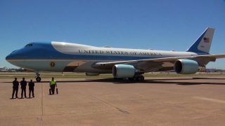 Air Force One at Love Field