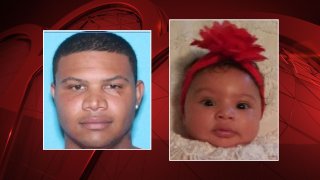An Amber Alert was issued early Tuesday morning in Gainesville for a 3-month-old girl who police suspect was taken by a 30-year-old man, law enforcement officials say.