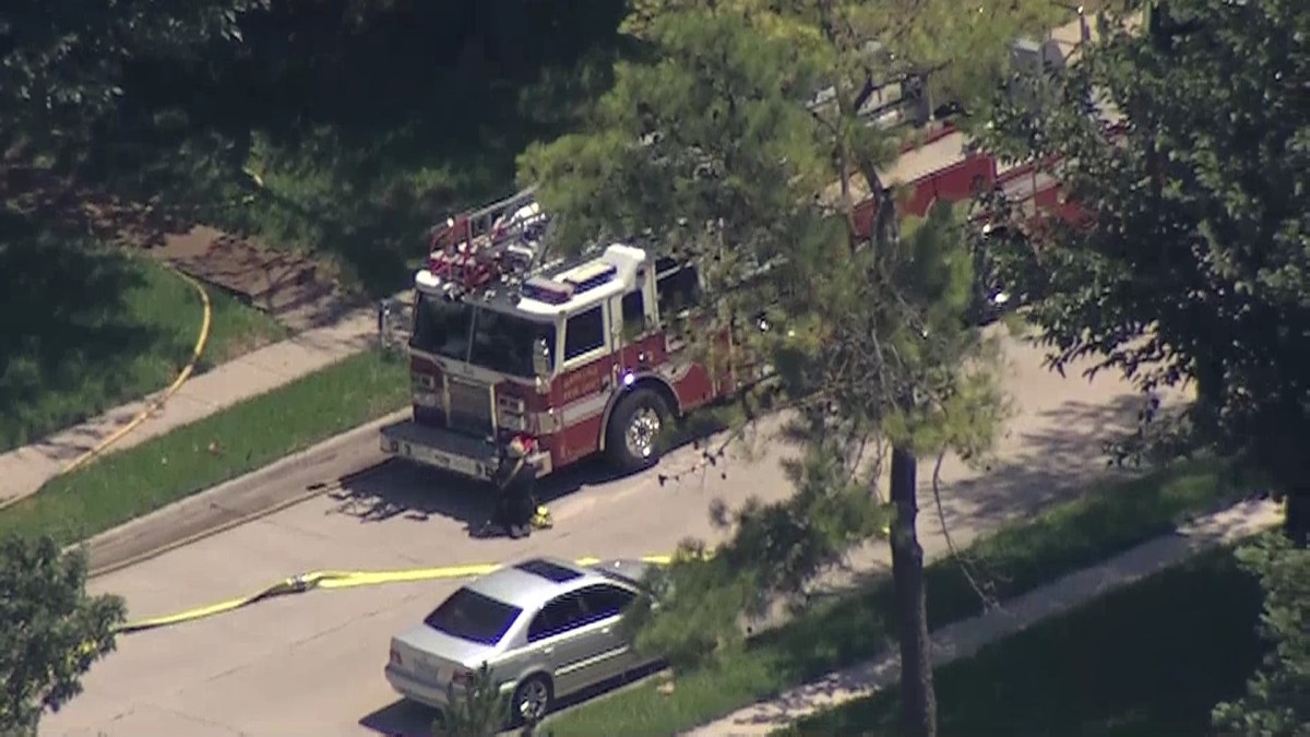 Garland House Fire Contained, Woman Taken to Hospital NBC 5 Dallas
